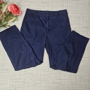Vineyard Vines Cropped Pants Chinos Navy Blue Casual Career Women's Size‎ 4